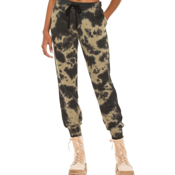 Sanctuary Pants - NWT Sanctuary Peace Jogger Pants in Organic Green and Black Tie Dye-Size…